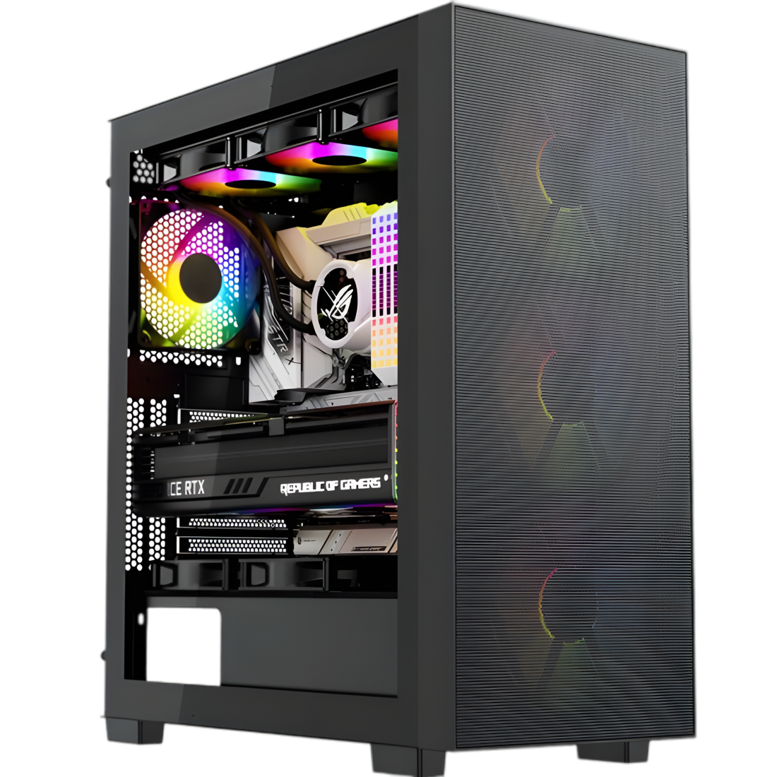 Xander Hulk 4 ARGB Fans Mesh Mid Tower